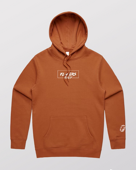 FLAVORS LOGO ICON HOODY-COPPER