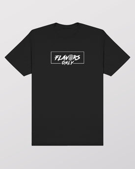 FLAVORS ELEVATED ICON TEE-BLACK