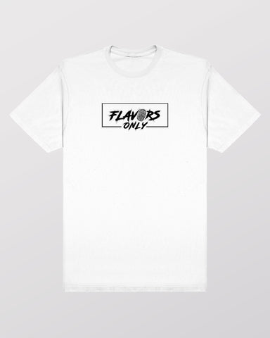 FLAVORS ELEVATED ICON TEE-WHITE